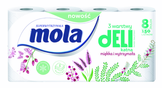 Mola DELIkatna Biala 8pak
